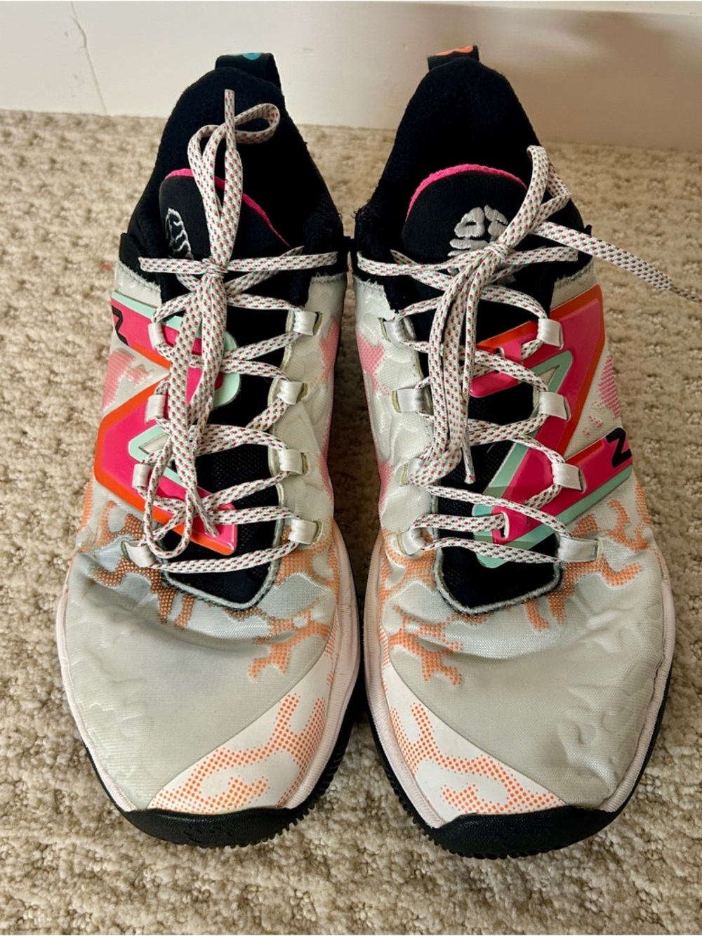 New Balance Two WXY v3 basketball shoes  'Festival' colorway Size 9.5 - Picture 2 of 7